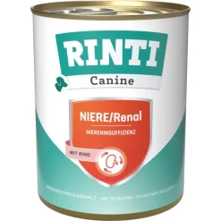 RINTI Canine nyre/Renal med oksekød 800 g