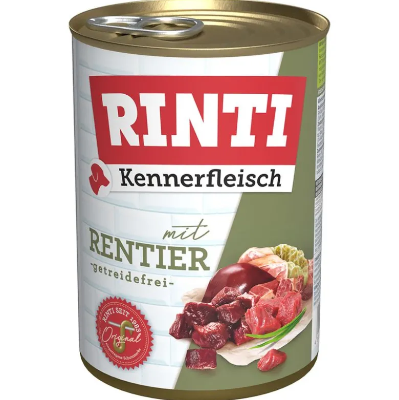 RINTI Kød for Kendere Junior 6 x 400 g