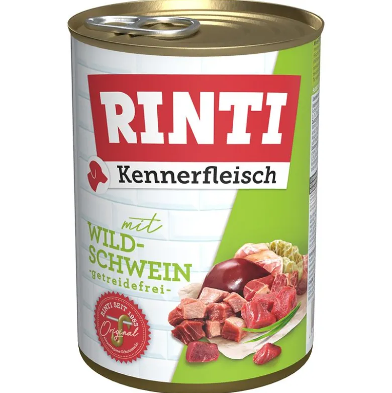 RINTI Kød for Kendere Junior 6 x 400 g