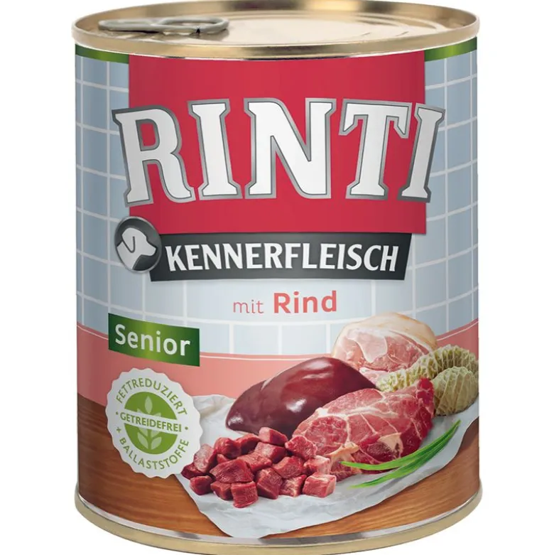 RINTI Kød for Kendere Senior 6 x 800 g