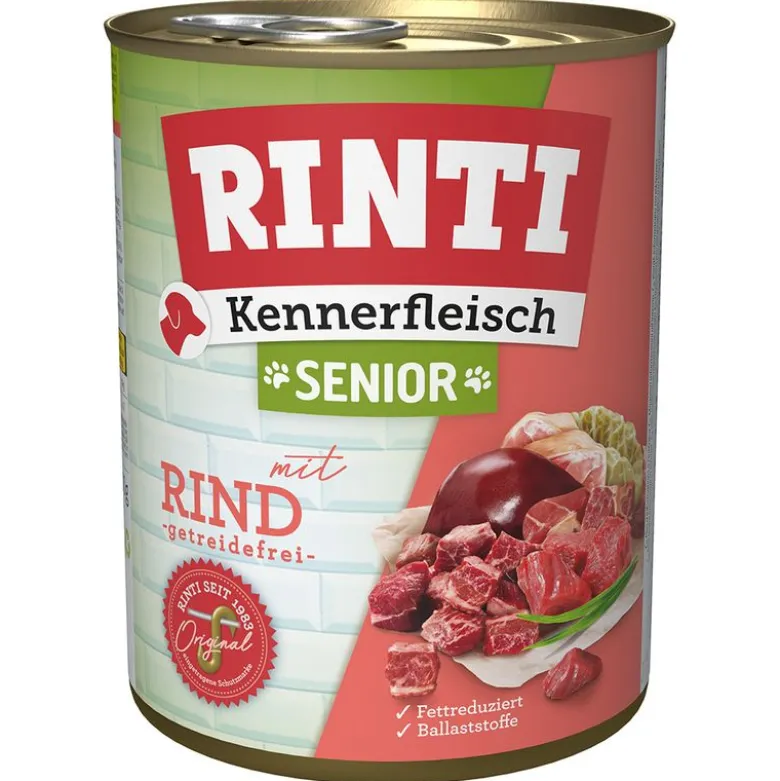 RINTI Kød for Kendere Senior 6 x 800 g
