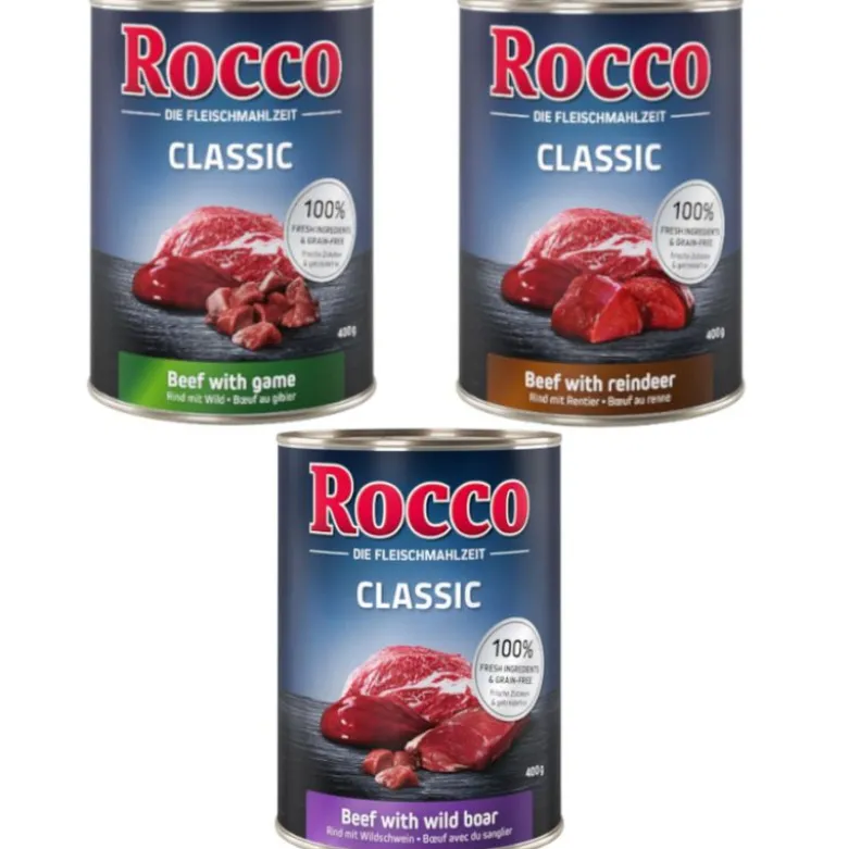 Rocco Classic Blandet pakke 12 x 400 g