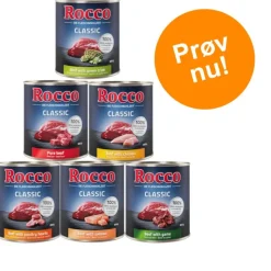 Rocco Classic Blandet Prøvepakke 6 x 800 g