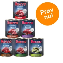 Rocco Classic Blandet Prøvepakke 6 x 800 g