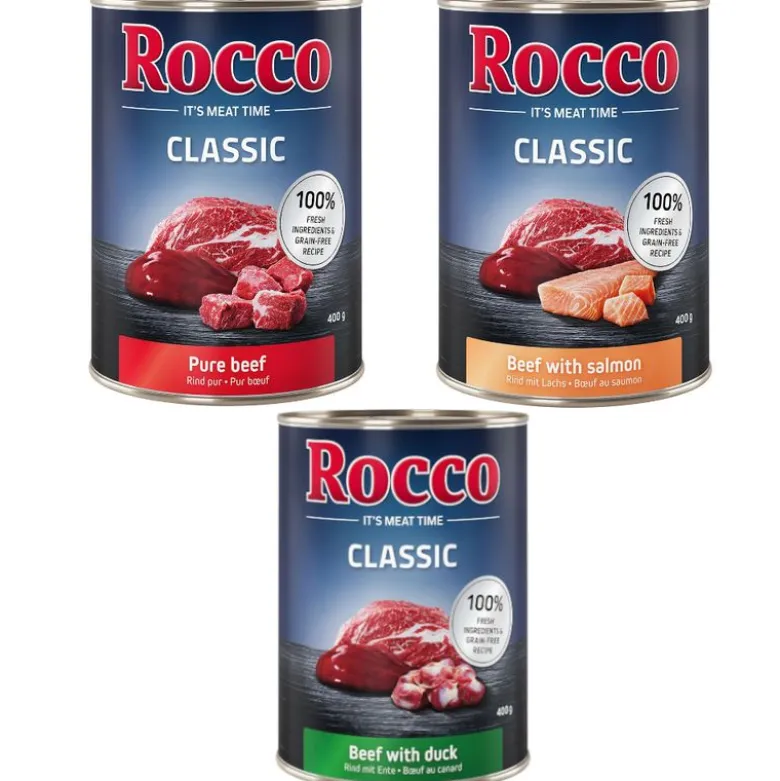 Rocco Classic Blandet Prøvepakke 6 x 400 g