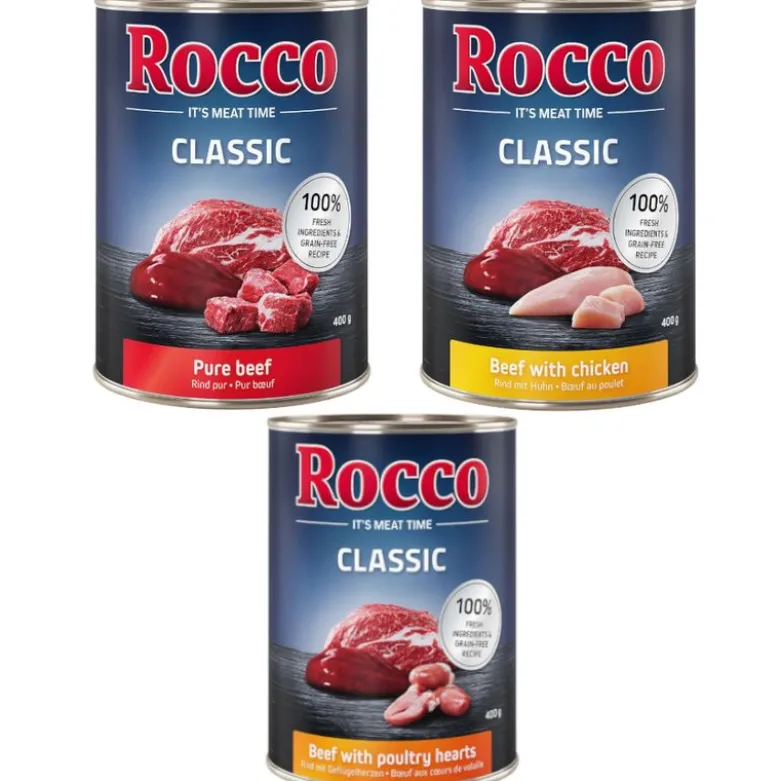 Rocco Classic Blandet Prøvepakke 6 x 400 g
