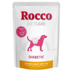 Rocco Diet Care Diabetic Kylling & Okse med Ris 300 g portionspose