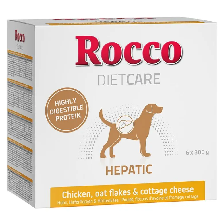Rocco Diet Care Hepatic Kylling med Havregryn & Hytteost 300 g portionspose