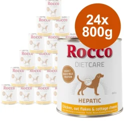Rocco Diet Care Hepatic Kylling med Havregryn & Hytteost 800g