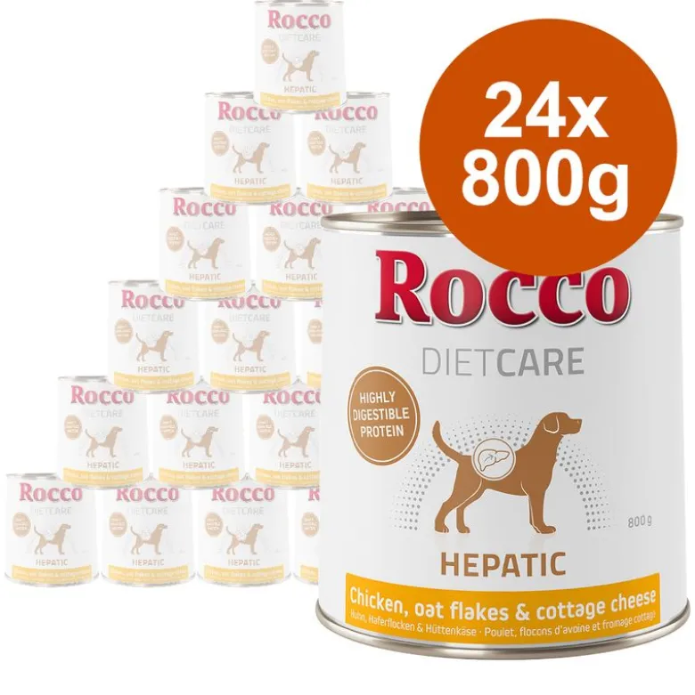 Rocco Diet Care Hepatic Kylling med Havregryn & Hytteost 800g