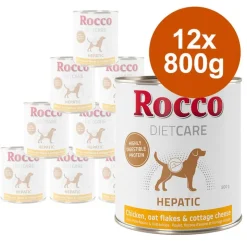 Rocco Diet Care Hepatic Kylling med Havregryn & Hytteost 800g