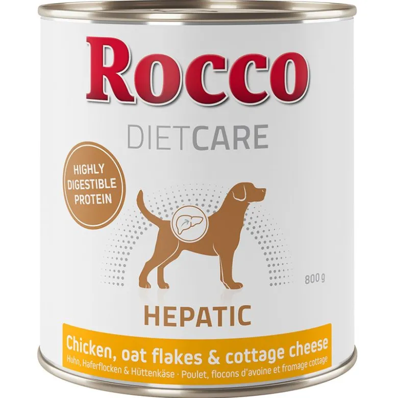 Rocco Diet Care Hepatic Kylling med Havregryn & Hytteost 800g