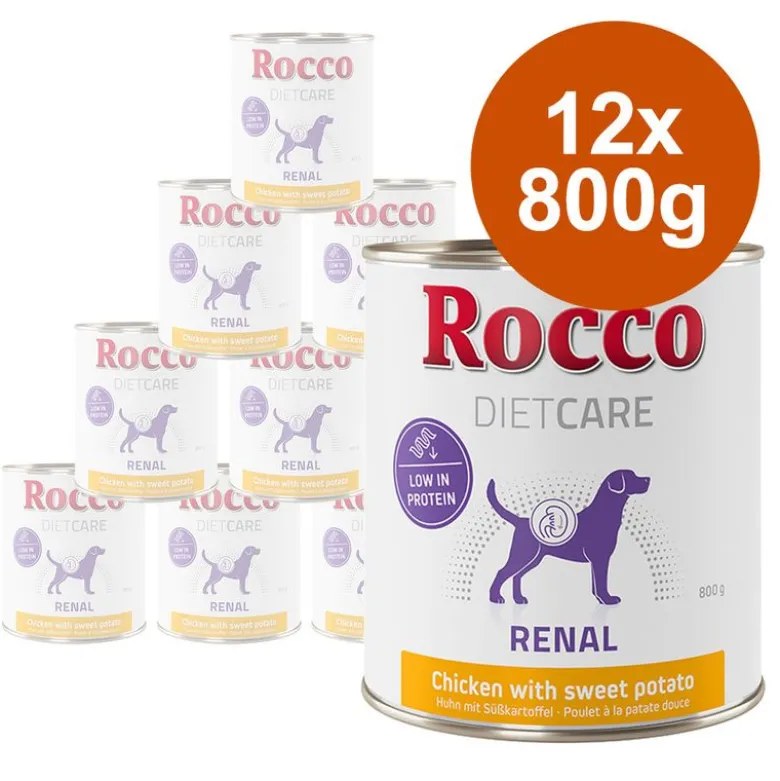 Rocco Diet Care Renal Kylling med Sød Kartoffel 800 g