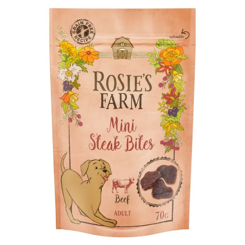 Rosie's Farm "Tender Steak Bites" Okse