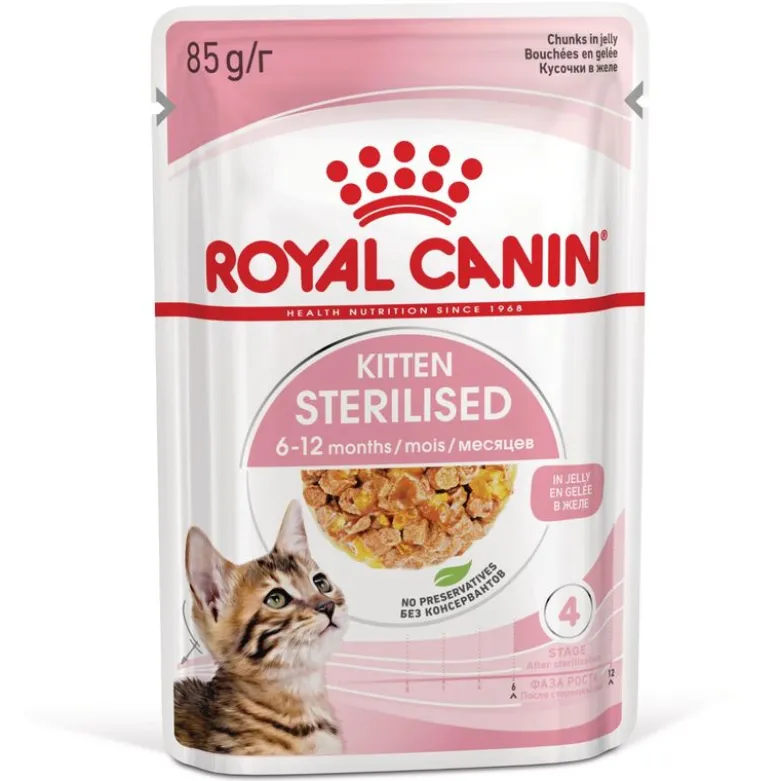Royal Canin FHN Kitten Sterilised i gelé