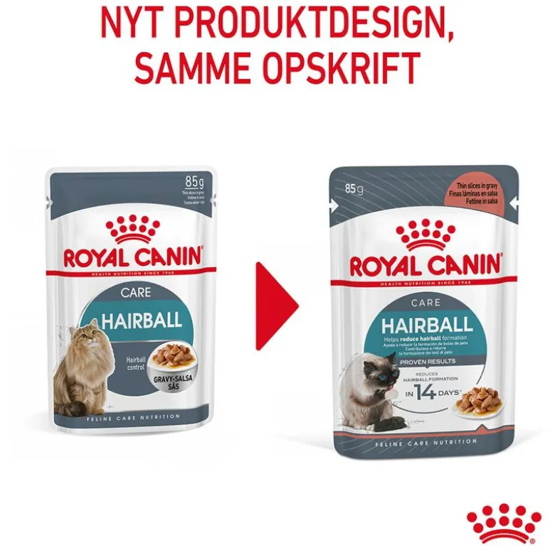 Royal Canin Hairball Care i sauce