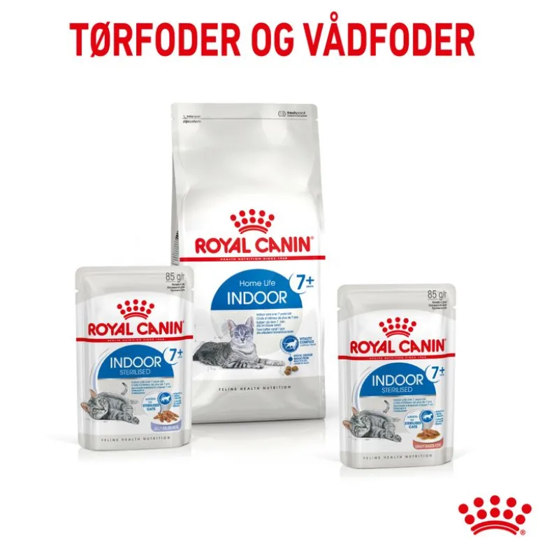 Royal Canin Indoor Sterilised 7+ i sauce