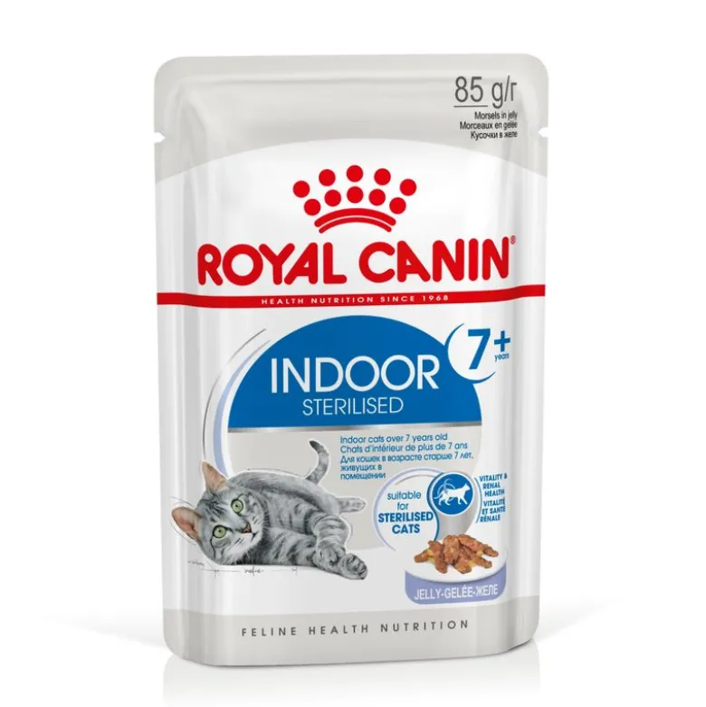 Royal Canin Indoor Sterilised 7+ i gelé
