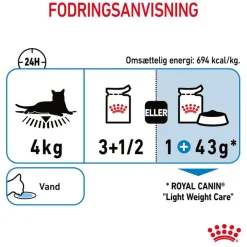 Royal Canin Light Weight Care i sauce