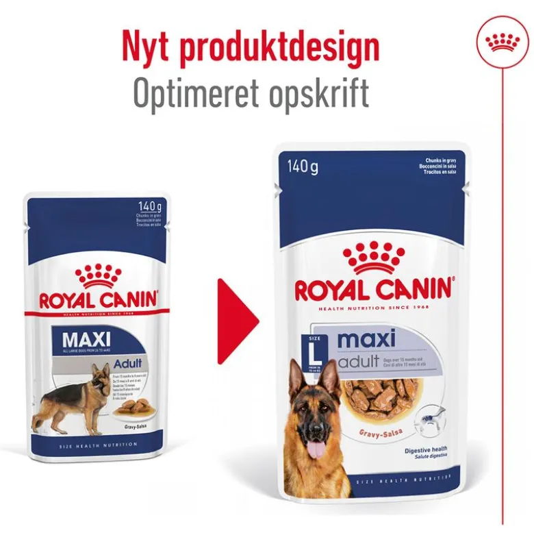 Royal Canin Maxi Adult i sauce