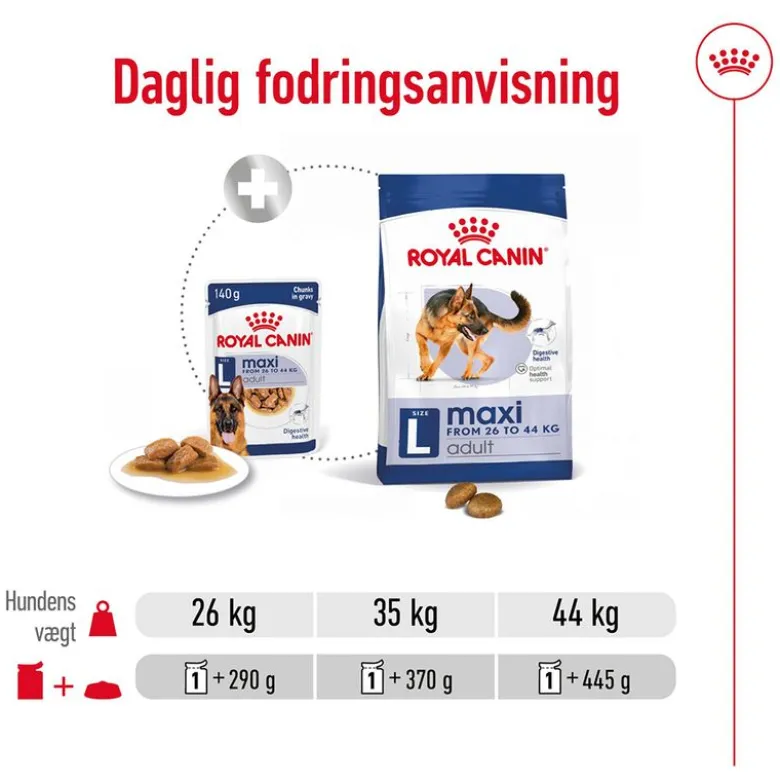 Royal Canin Maxi Adult i sauce