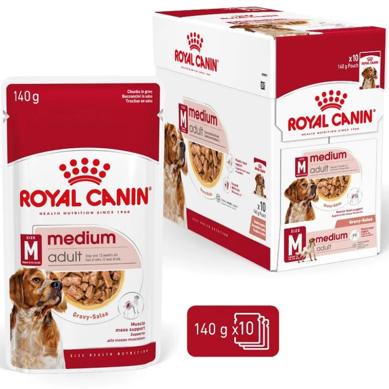Royal Canin Medium Adult i sauce