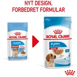 Royal Canin Medium Puppy i sauce