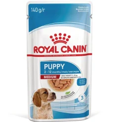 Royal Canin Medium Puppy i sauce