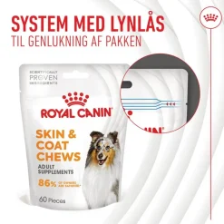 Royal Canin Skin & Coat Adult supplement tyggesnacks