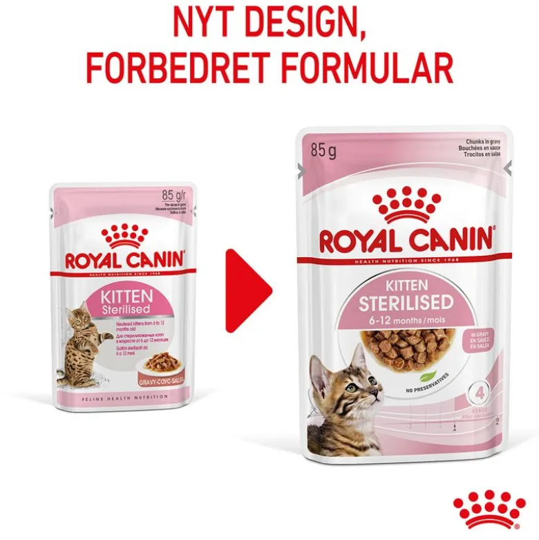 Royal Canin Sterilised Kitten i sauce