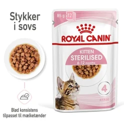Royal Canin Sterilised Kitten i sauce