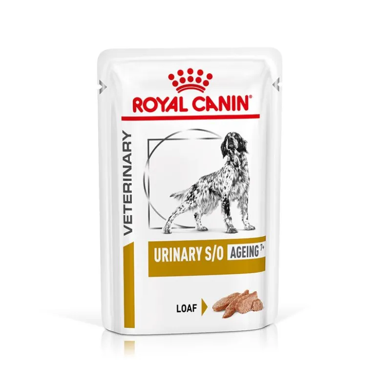 Royal Canin Veterinary Canine Urinary S/O Ageing 7+ Mousse