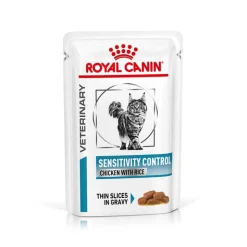 Royal Canin Veterinary Feline Sensitivity Control kylling og ris i sauce