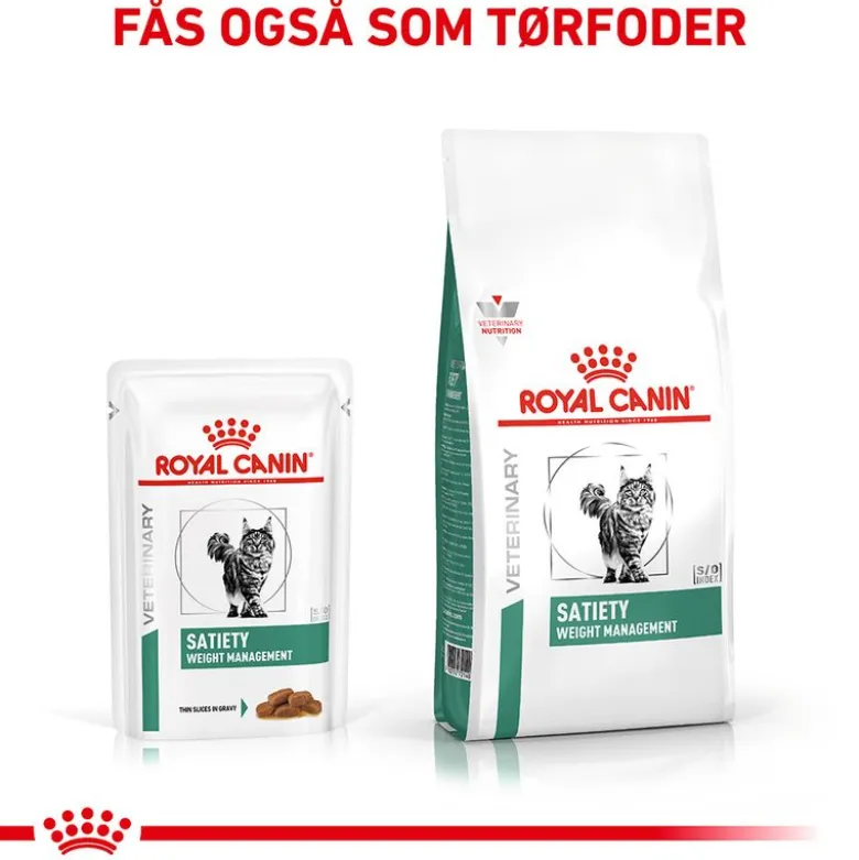 Royal Canin Veterinary Feline Satiety Weight Management i sauce
