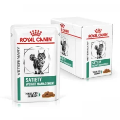 Royal Canin Veterinary Feline Satiety Weight Management i sauce
