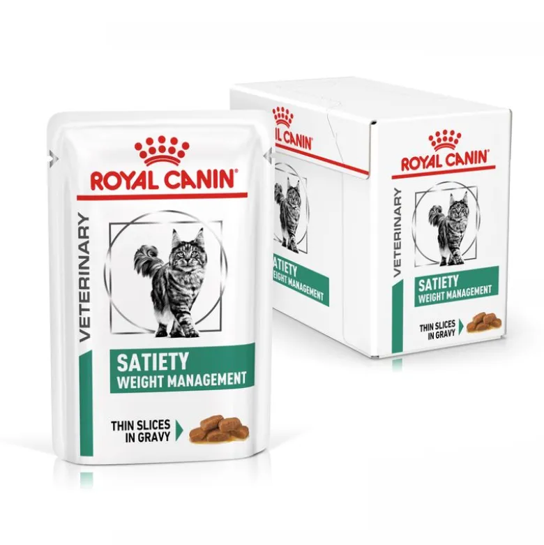 Royal Canin Veterinary Feline Satiety Weight Management i sauce