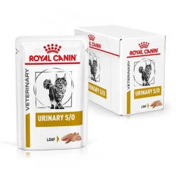 Royal Canin Veterinary Feline Urinary S/O i sauce eller mousse