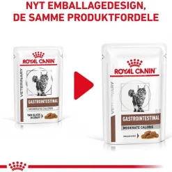 Royal Canin Veterinary Feline Gastrointestinal Moderate Calorie i sauce