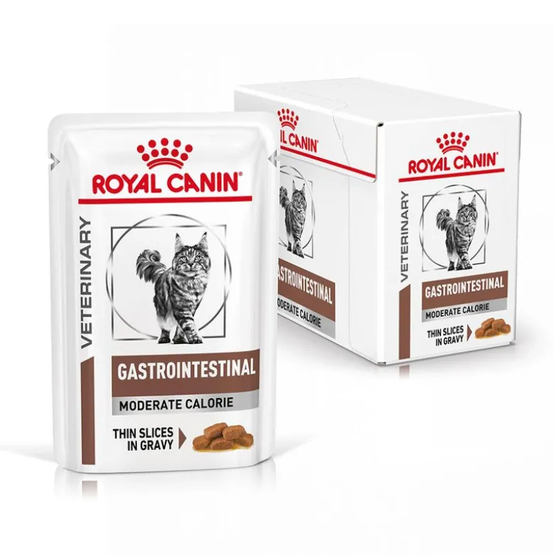 Royal Canin Veterinary Feline Gastrointestinal Moderate Calorie i sauce