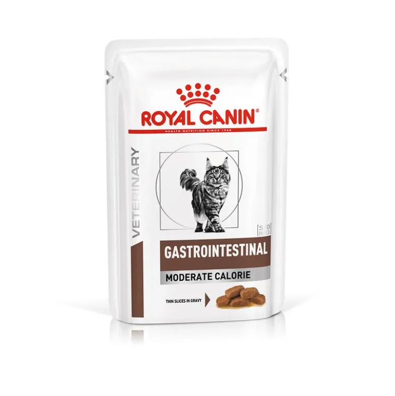 Royal Canin Veterinary Feline Gastrointestinal Moderate Calorie i sauce