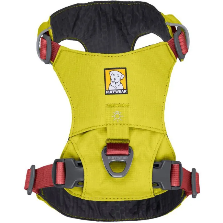 RUFFWEAR Hi & Light Hundesele, neongrøn