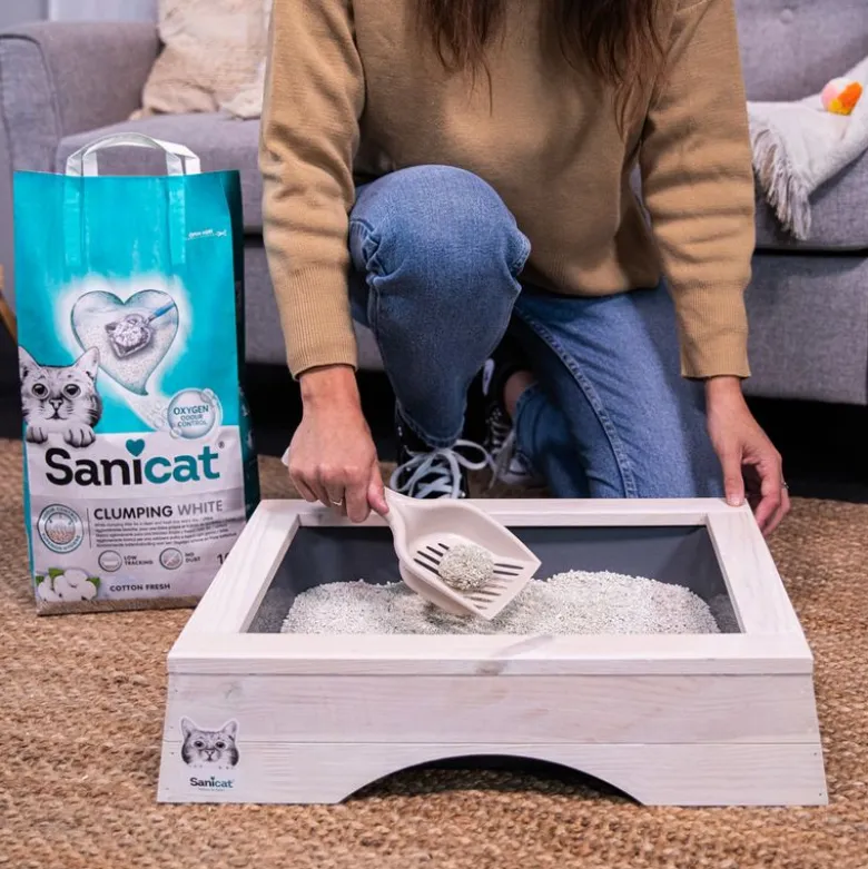 Sanicat Cotton Fresh klumpende kattegrus