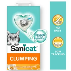 Sanicat Vanilla & Mandarin klumpende