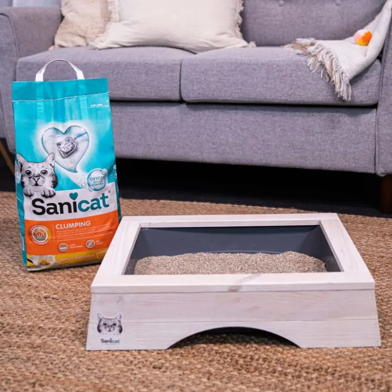 Sanicat Vanilla & Mandarin klumpende