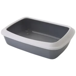 Savic Iriz med kant kattebakke - 42 cm