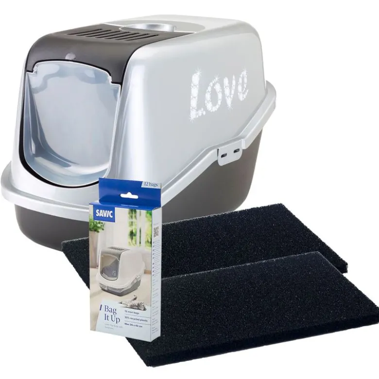 Savic Nestor Impression Kattetoilet "Love"
