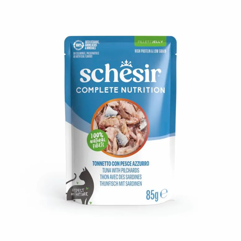 Schesir Complete Nutrition filet i gelé 6 x 85 g