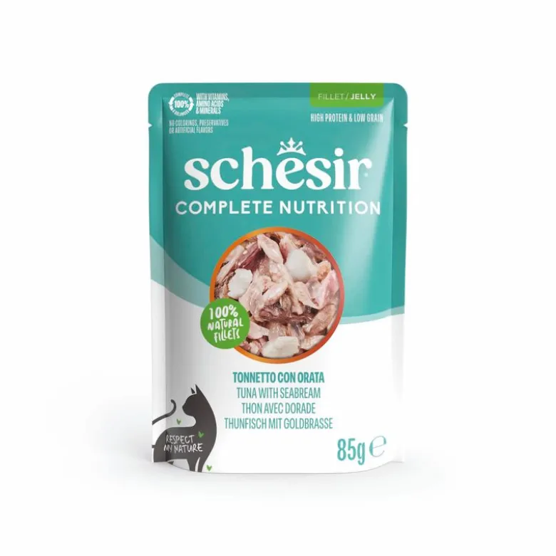 Schesir Complete Nutrition filet i gelé 6 x 85 g