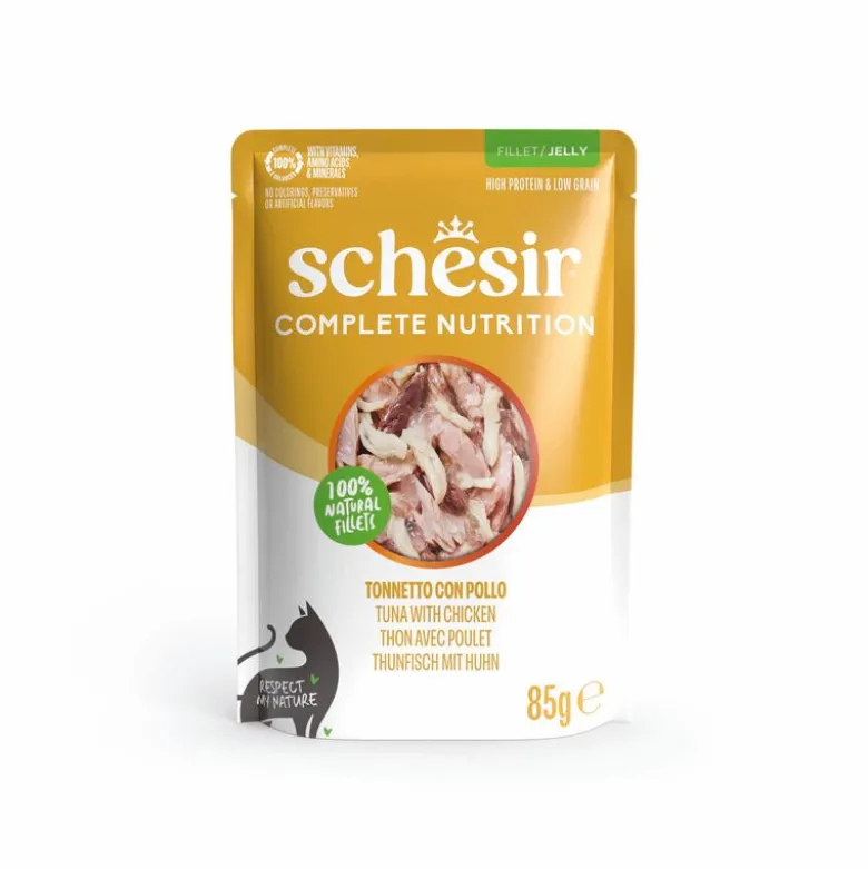 Schesir Complete Nutrition filet i gelé 6 x 85 g