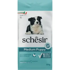 Schesir Dog Dry Medium Puppy med kylling